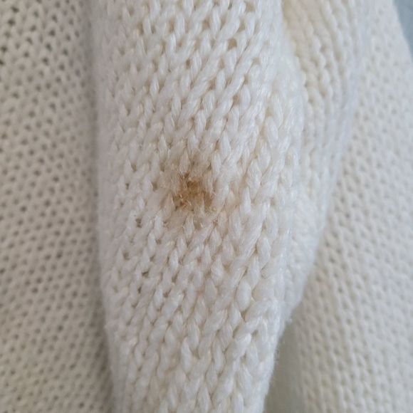 Vintage Pastel Fair Isle Handknitted Cardigan Size M - Picture 6 of 6